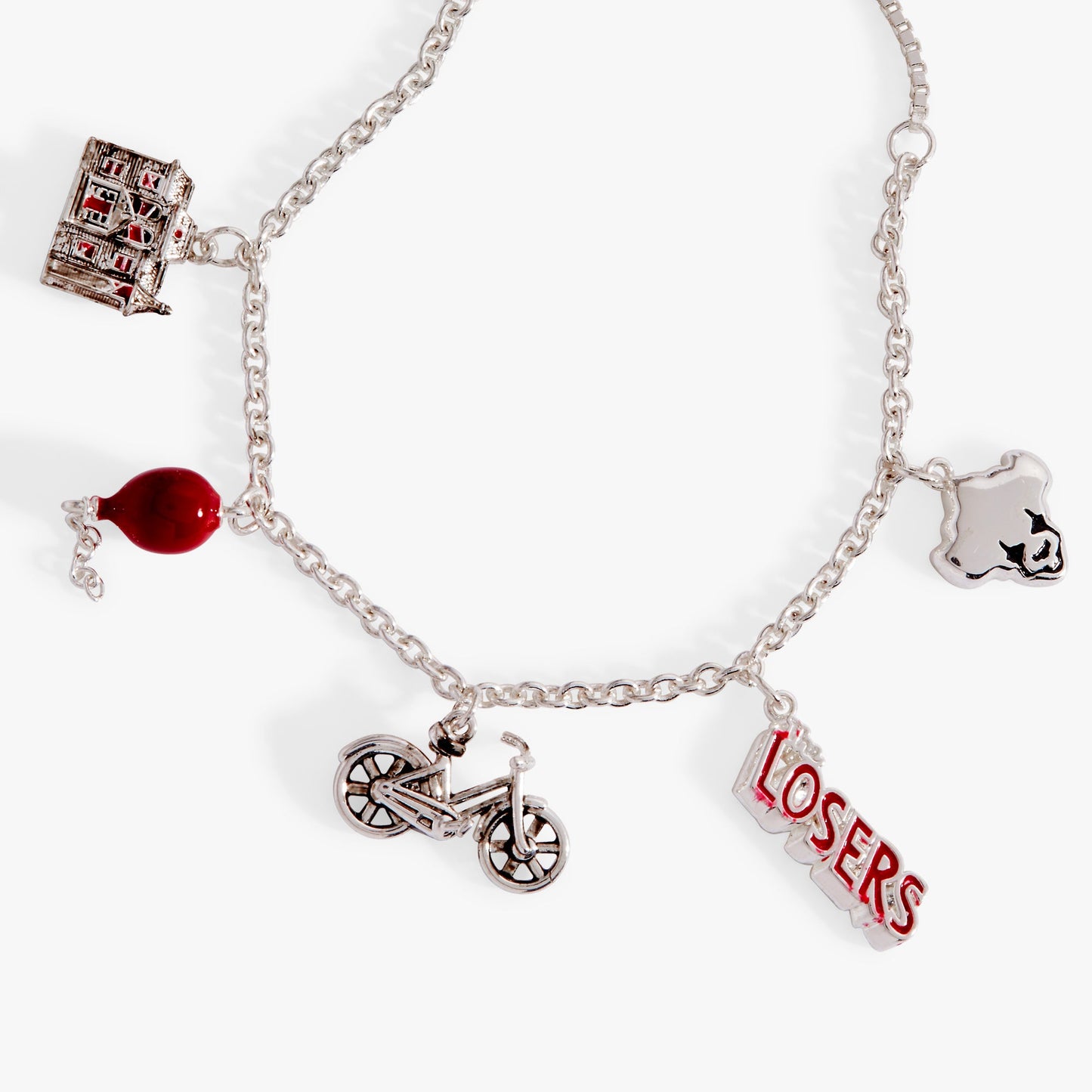 Welcome to Derry™ Charm Bolo Bracelet Silver