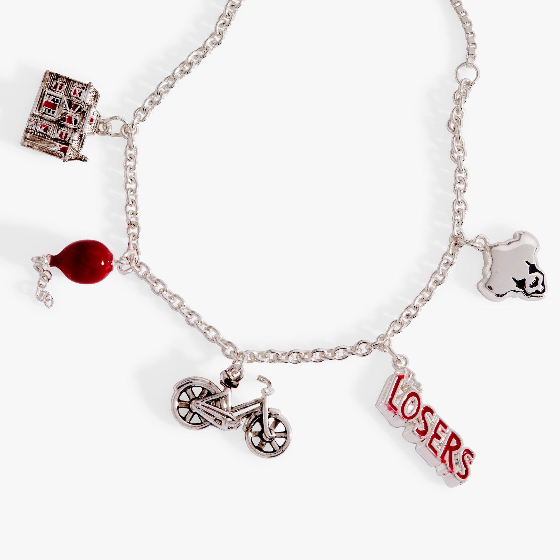 Welcome to Derry™ Charm Bolo Bracelet Silver