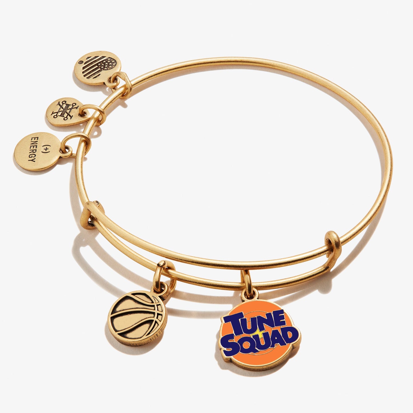 Space Jam 'Tune Squad' Duo Charm Bangle - Alex and Ani Rafaelian Gold