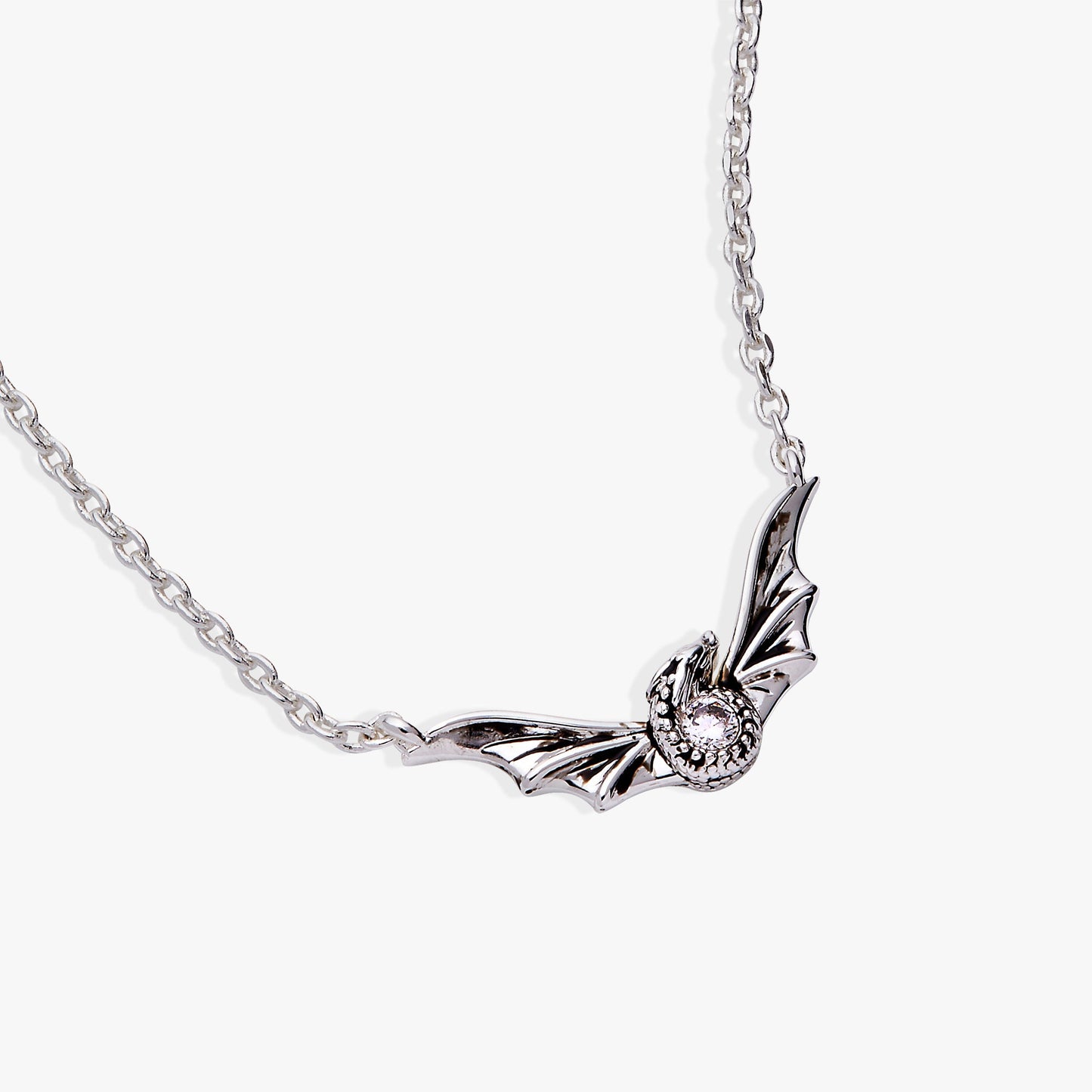 HOUSE OF THE DRAGON™ Syrax Necklace Antique Silver