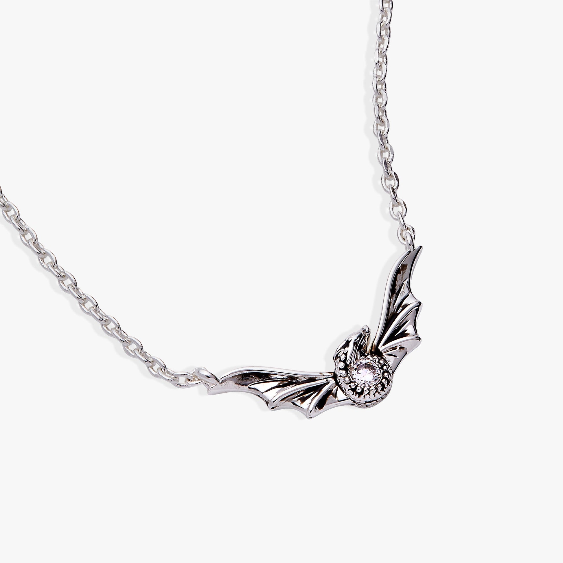 HOUSE OF THE DRAGON™ Syrax Necklace Antique Silver