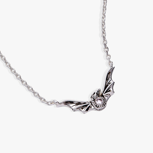 HOUSE OF THE DRAGON™ Syrax Necklace Antique Silver