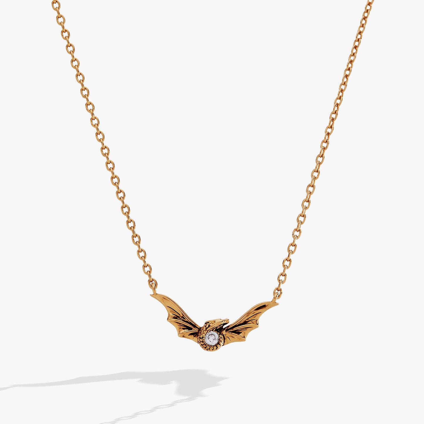 HOUSE OF THE DRAGON™ Syrax Necklace Antique Silver