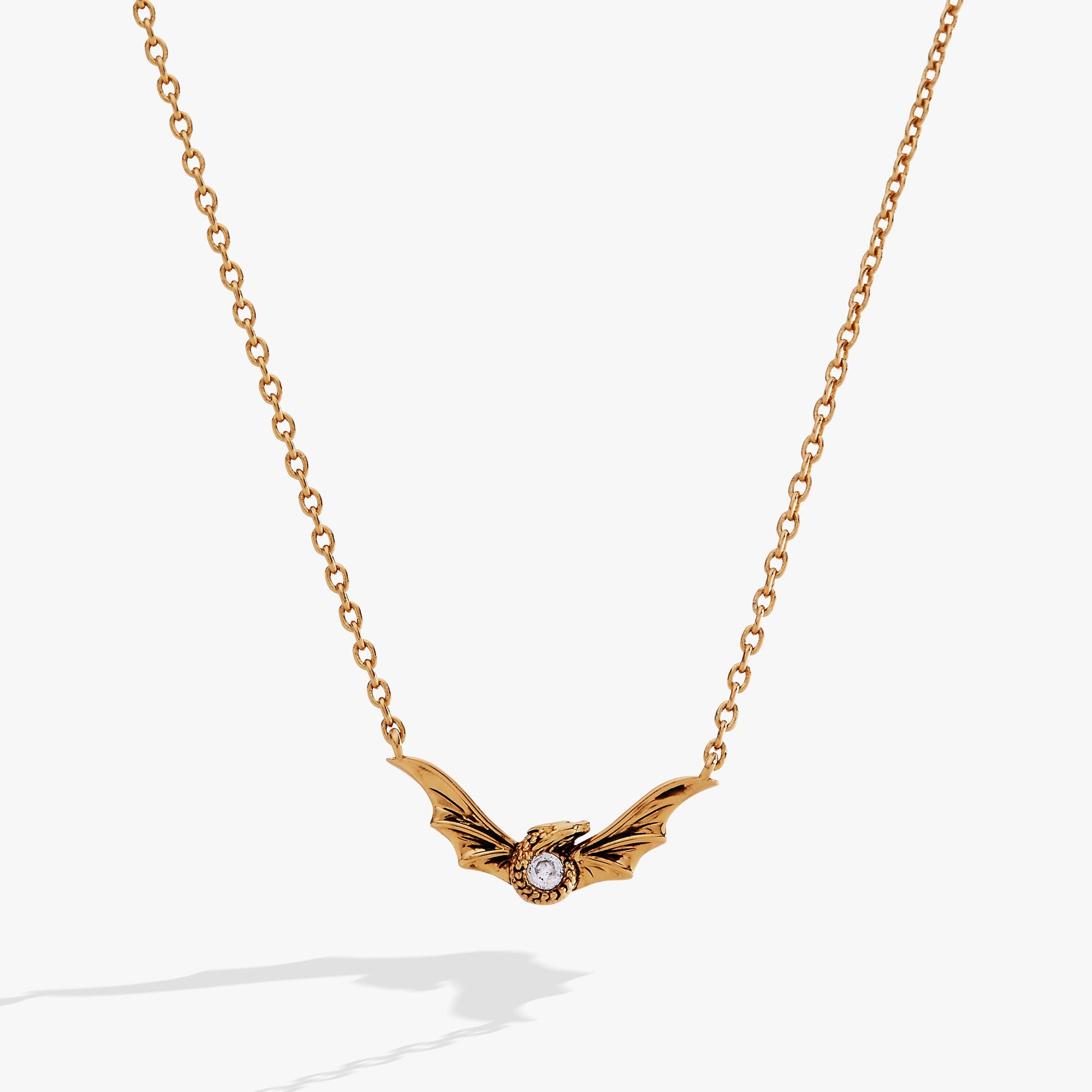 HOUSE OF THE DRAGON™ Syrax Necklace Antique Silver