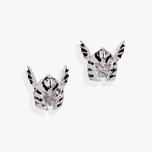 HOUSE OF THE DRAGON™ Daemon Targaryen Helmet Stud Antique Silver