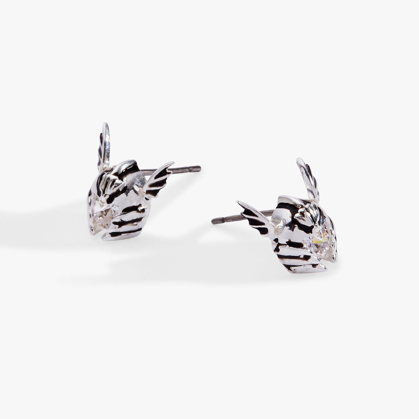 HOUSE OF THE DRAGON™ Daemon Targaryen Helmet Stud Antique Silver