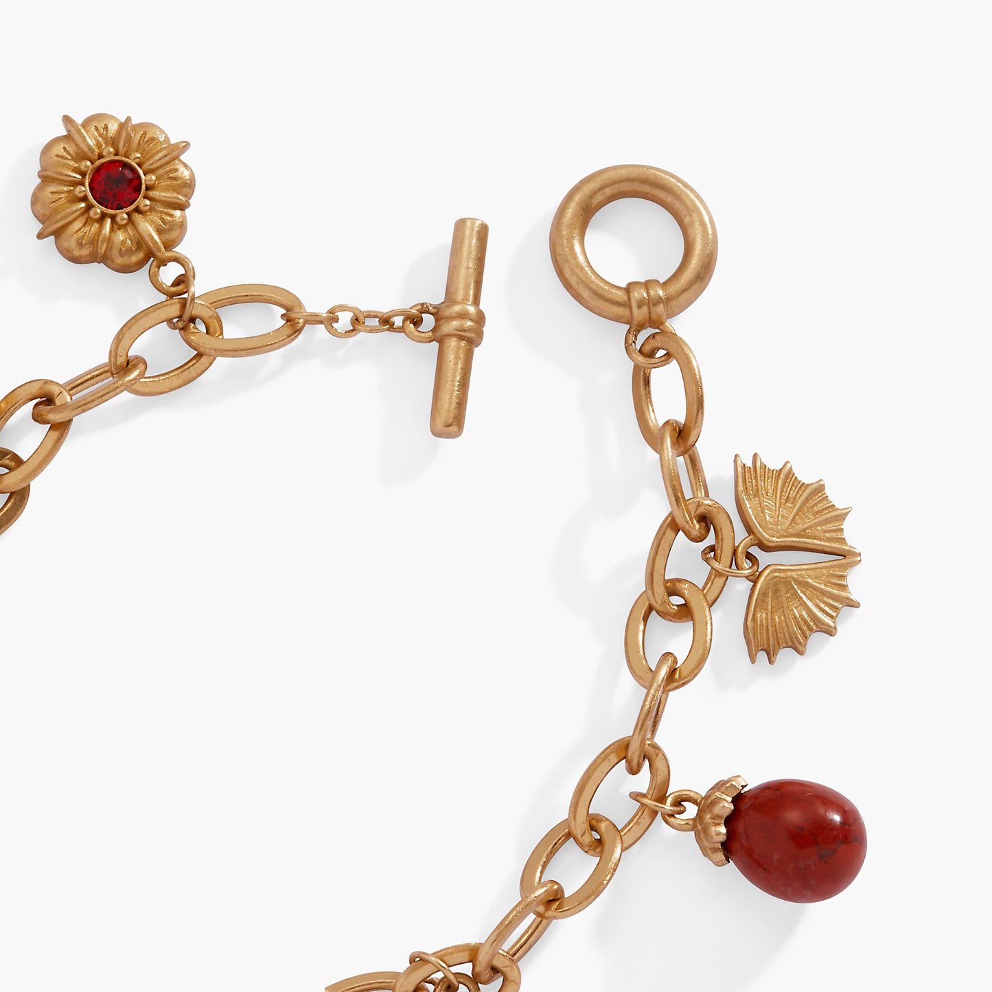 HOUSE OF THE DRAGON™ Toggle Multi-Charm Bracelet Antique Gold