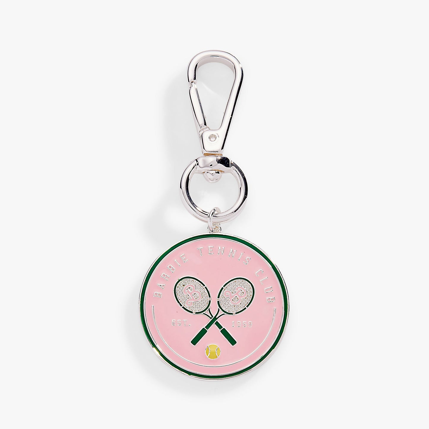 Barbie™ Tennis Bag Charm Silver
