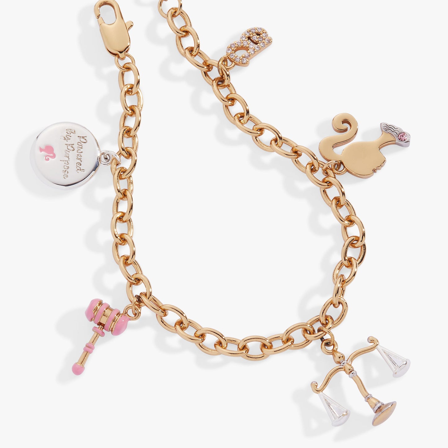 Barbie™ Legal Charm Bracelet Two Tone