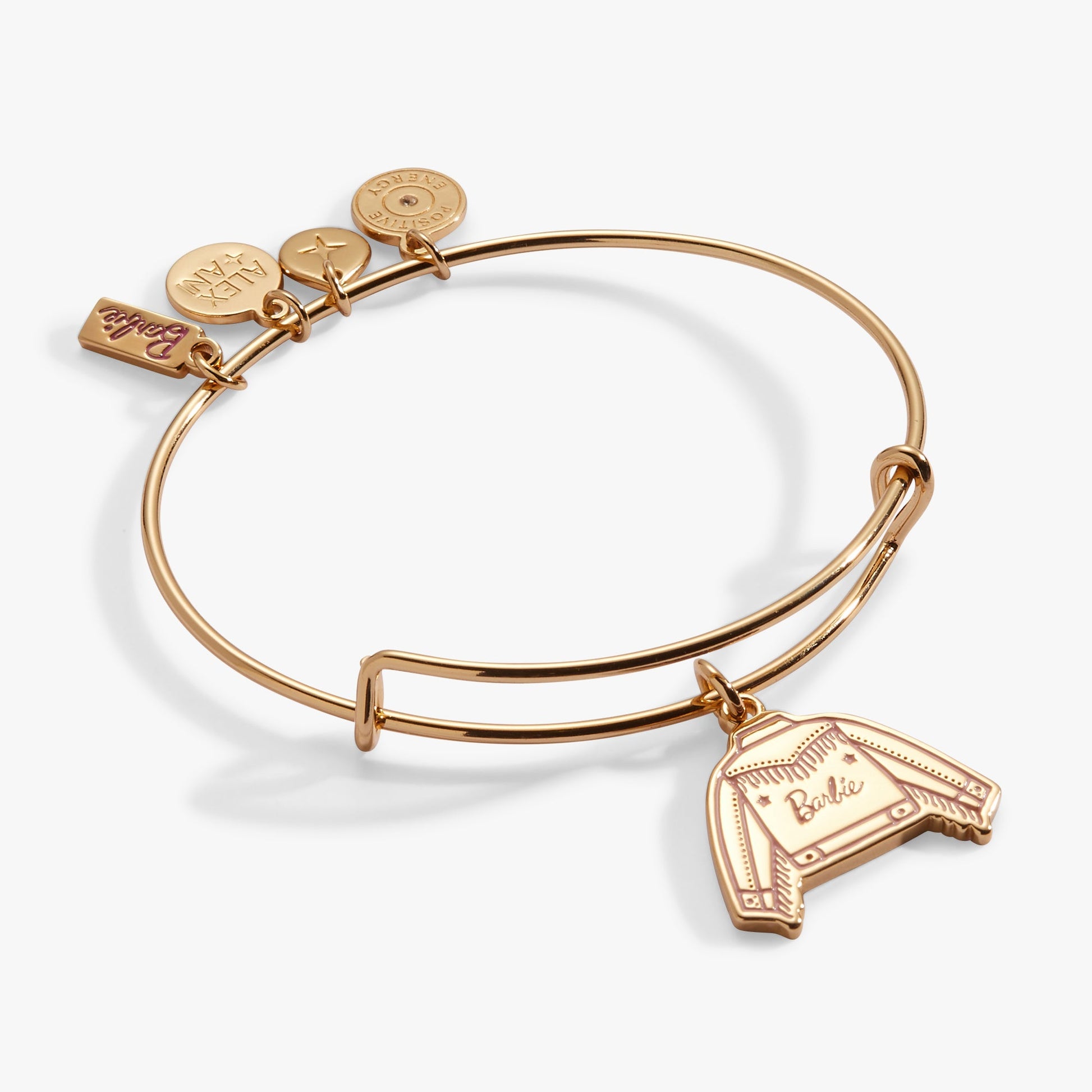 Barbie™ Western Jacket Charm Bangle Gold