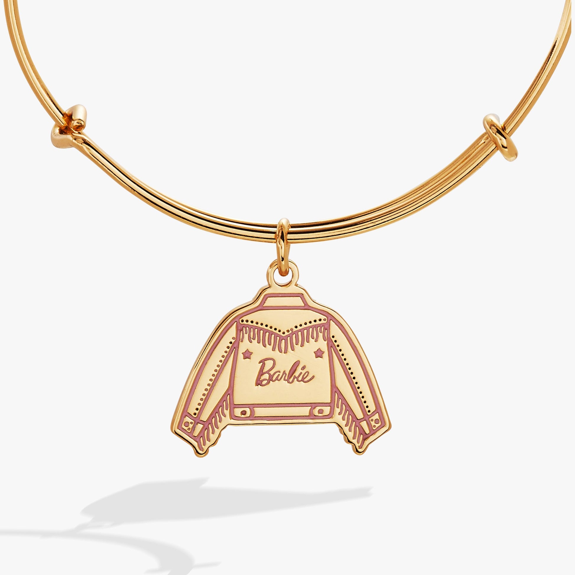Barbie™ Western Jacket Charm Bangle Gold