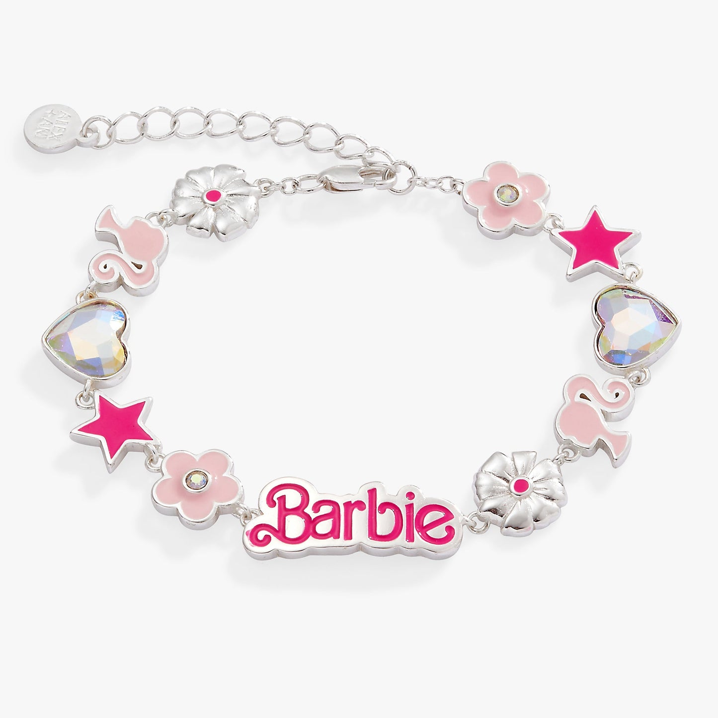 Barbie™ Charm Bracelet Silver