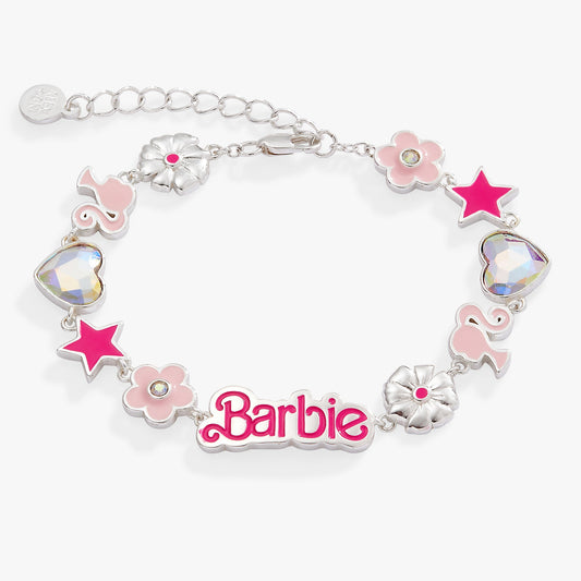 Barbie™ Charm Bracelet Silver