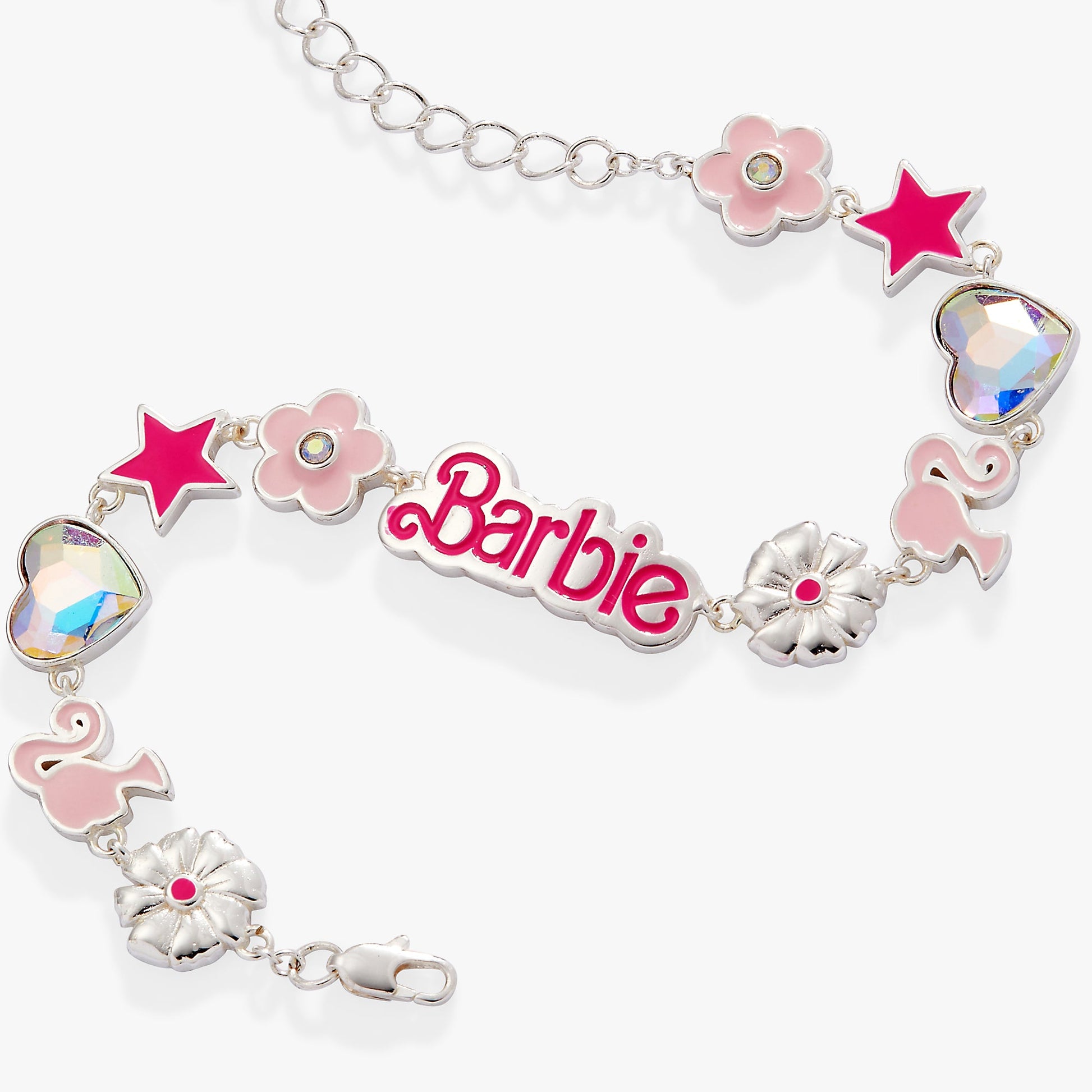Barbie™ Charm Bracelet Silver