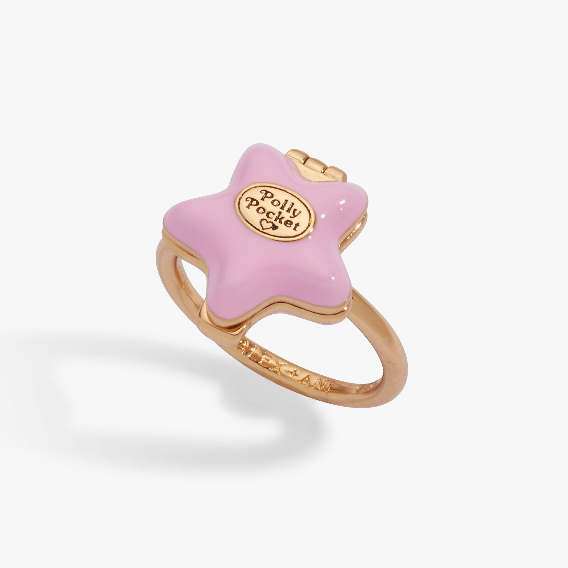 Polly Pocket™ Locket Ring Gold