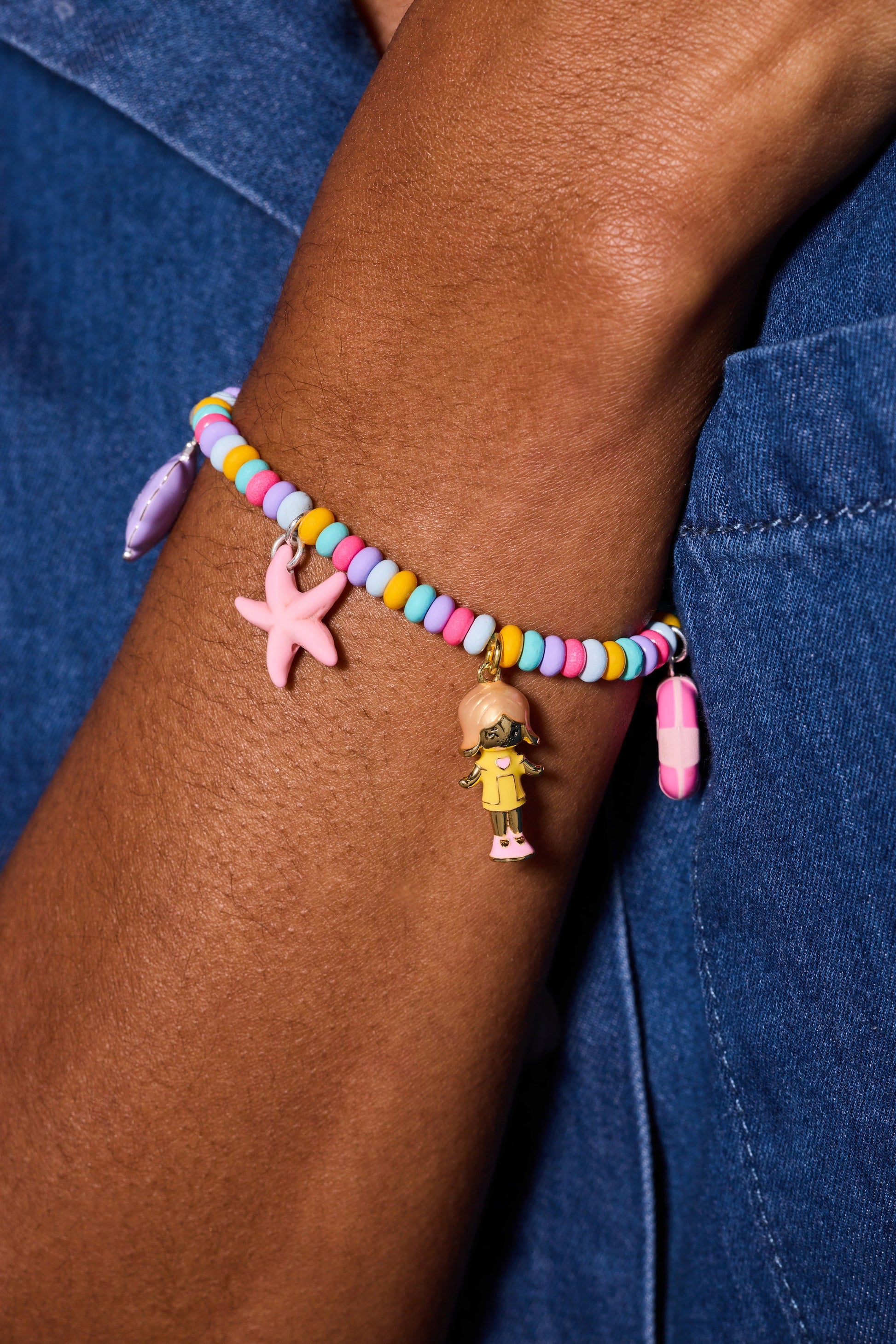 Polly Pocket™ Limited Edition Pool Party Stretch Bracelet Two Tone