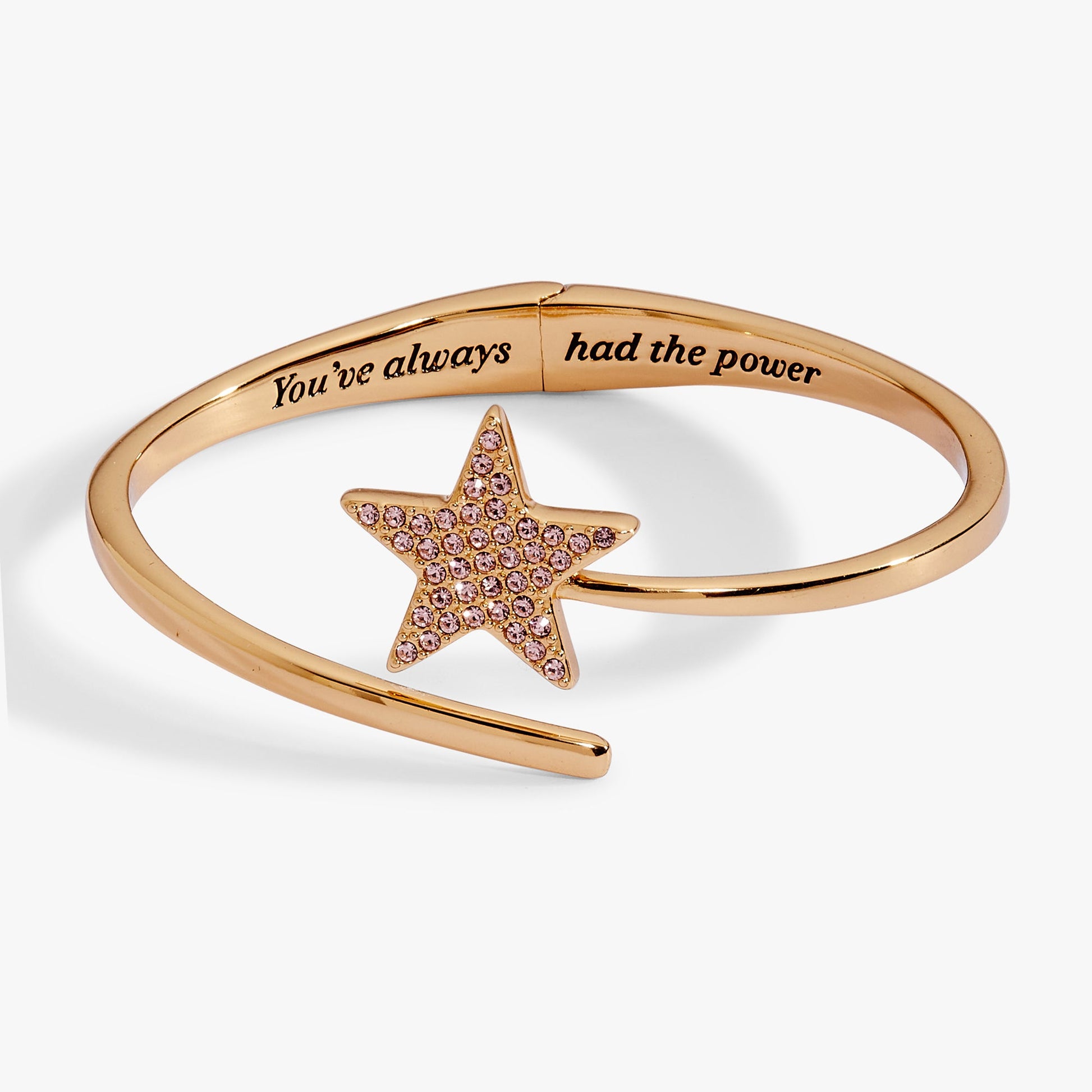 The Wizard of Oz™ Glinda Wand Bypass Cuff Gold