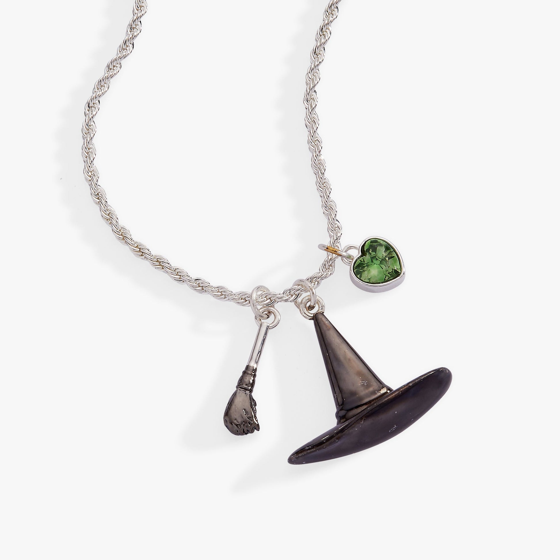 The Wizard of Oz™ Wicked Witch Charm Pendant Silver