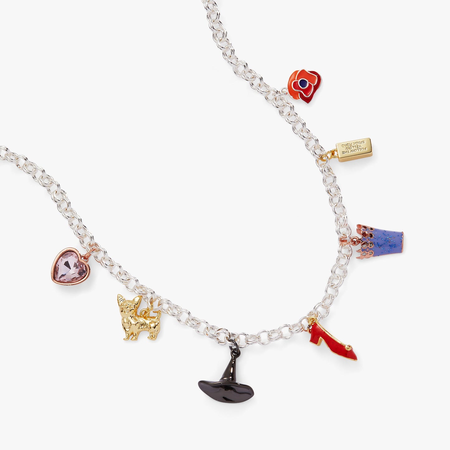 The Wizard of Oz™ Charm Necklace Two Tone