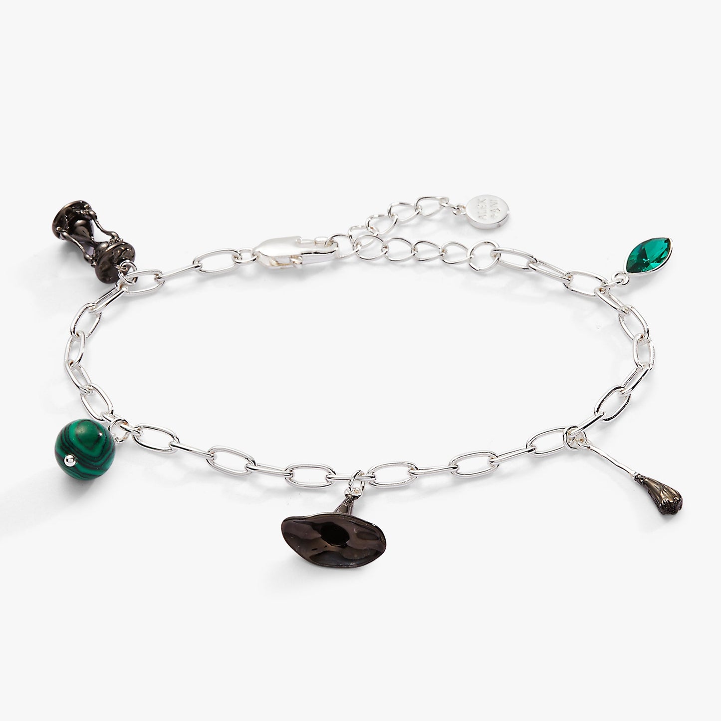The Wizard of Oz™ Wicked Witch Charm Bracelet Silver