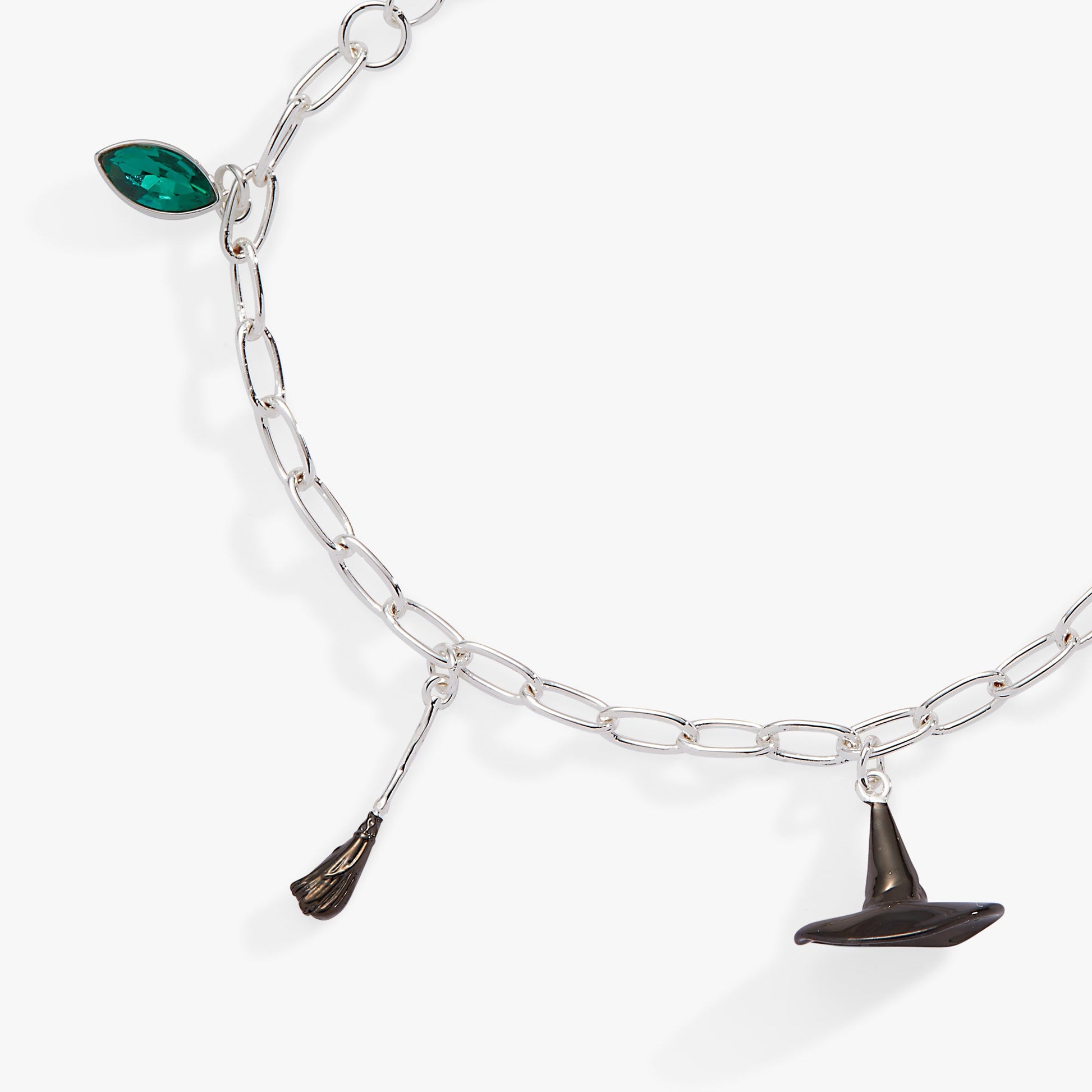 The Wizard of Oz™ Wicked Witch Charm Bracelet Silver