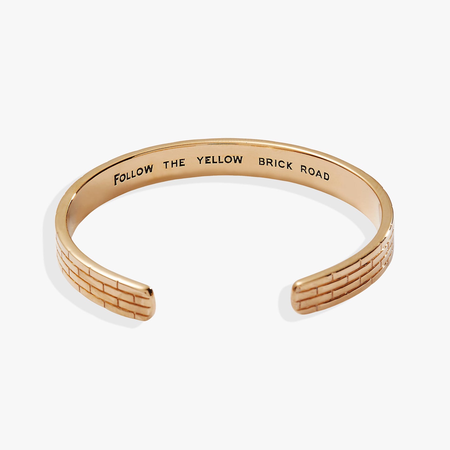 The Wizard of Oz™ Yellow Brick Road Cuff Bracelet Gold