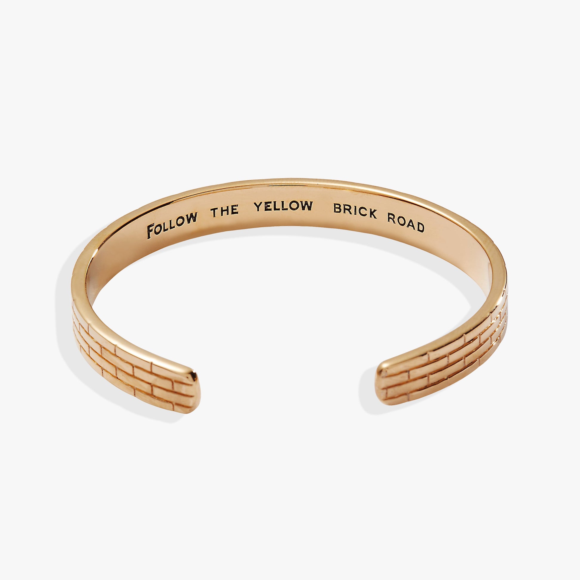 The Wizard of Oz™ Yellow Brick Road Cuff Bracelet Gold
