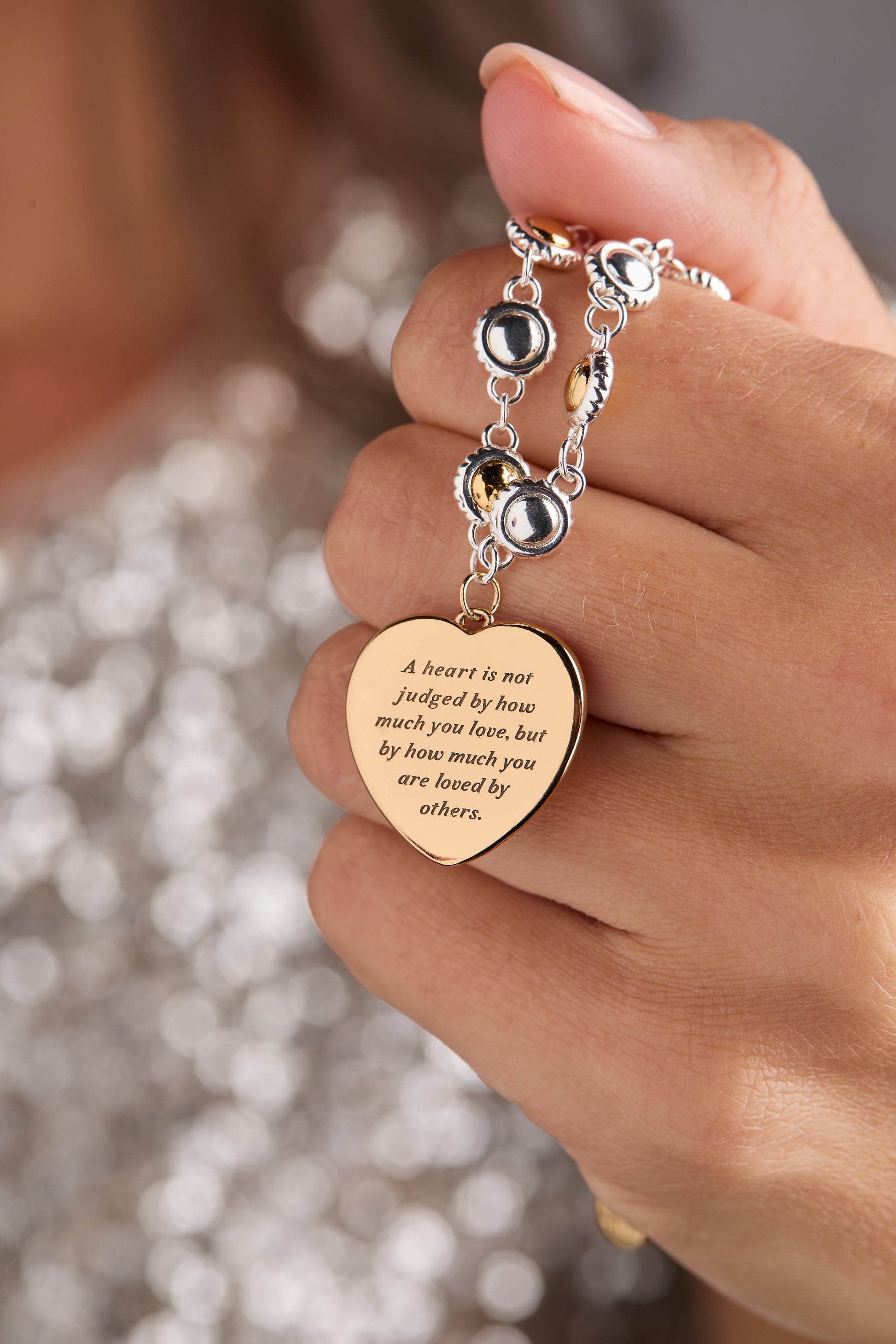 The Wizard of Oz™ Tin Man Linear Bracelet Silver