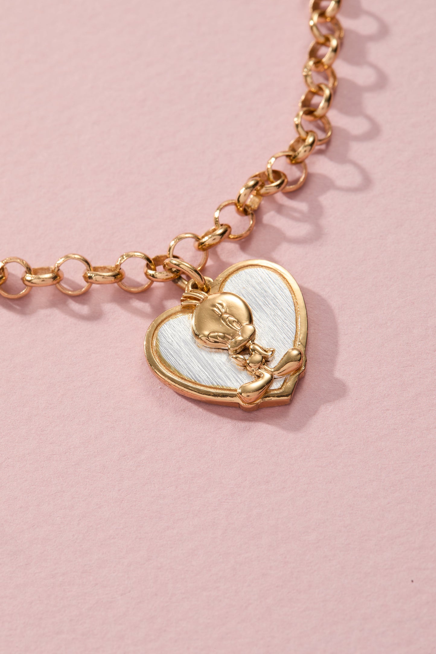 Looney Tunes - Tweety Heart Bracelet Two Tone