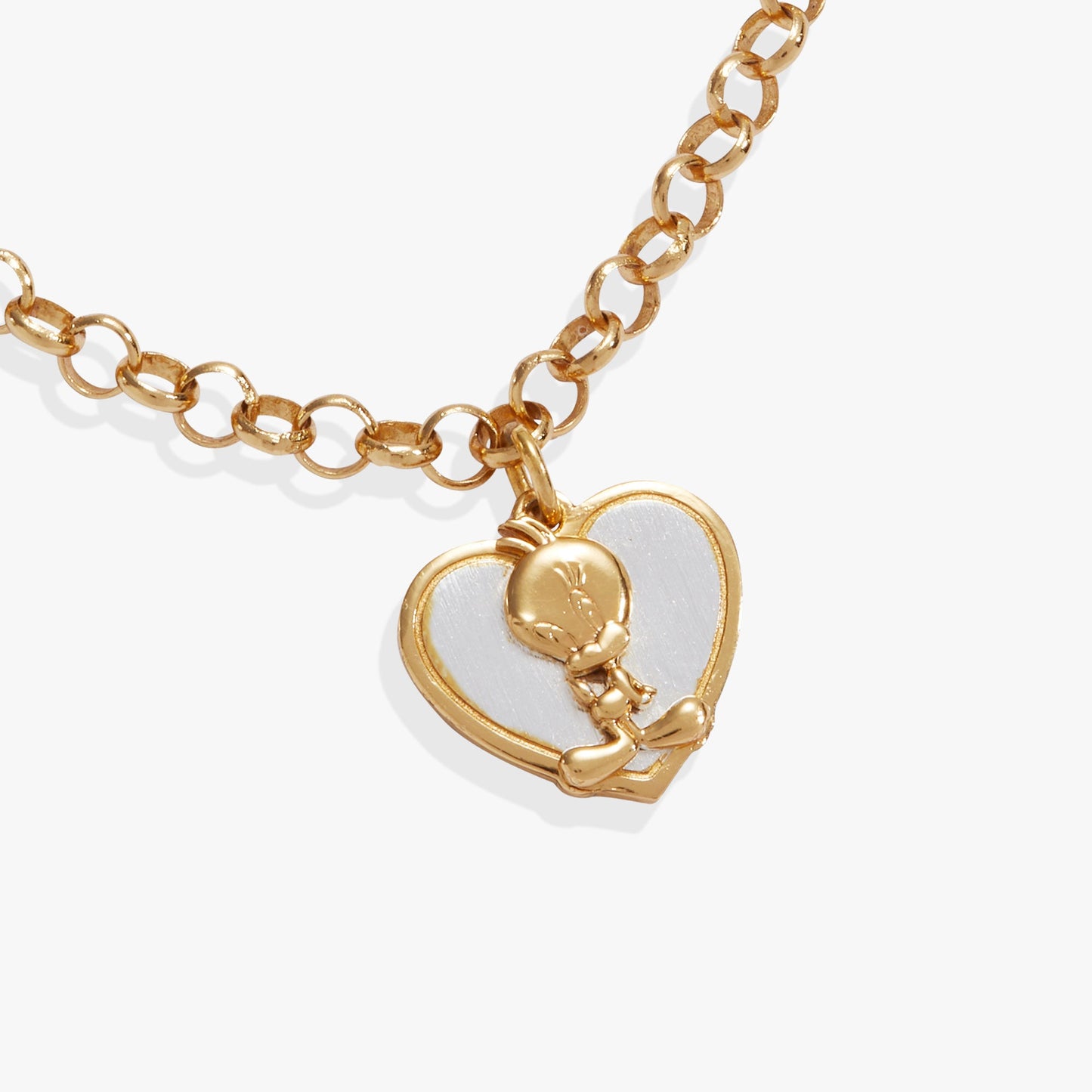 Looney Tunes - Tweety Heart Bracelet Two Tone