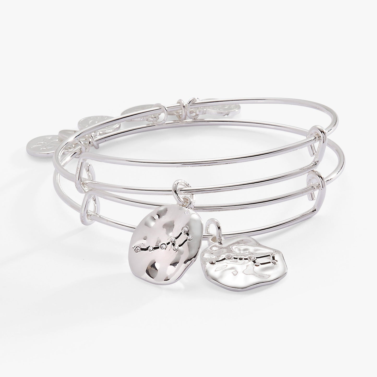Little Dipper BFF Bangle Set of 2 Silver