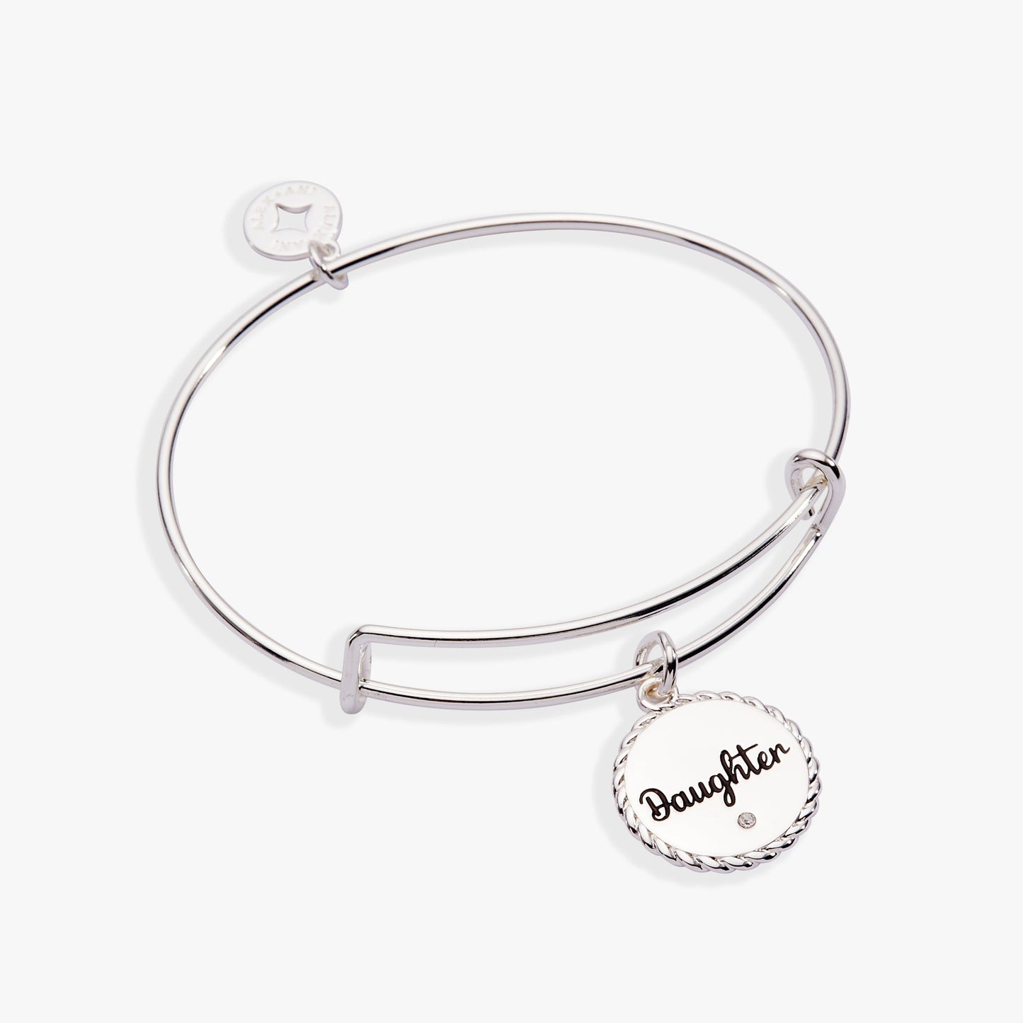 Daughter Charm Bangle Gold