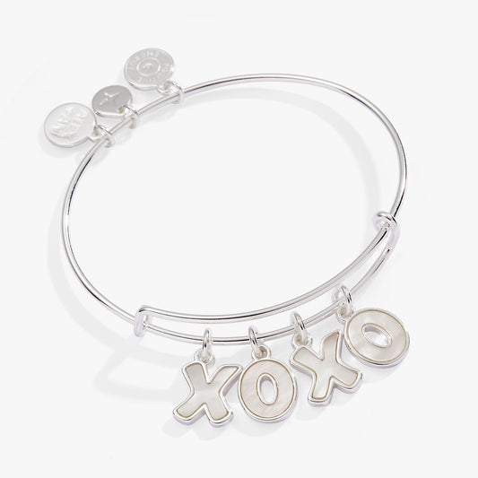 XOXO Charm Bangle Silver