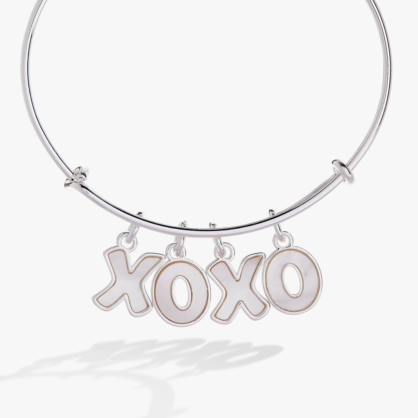 XOXO Charm Bangle Silver