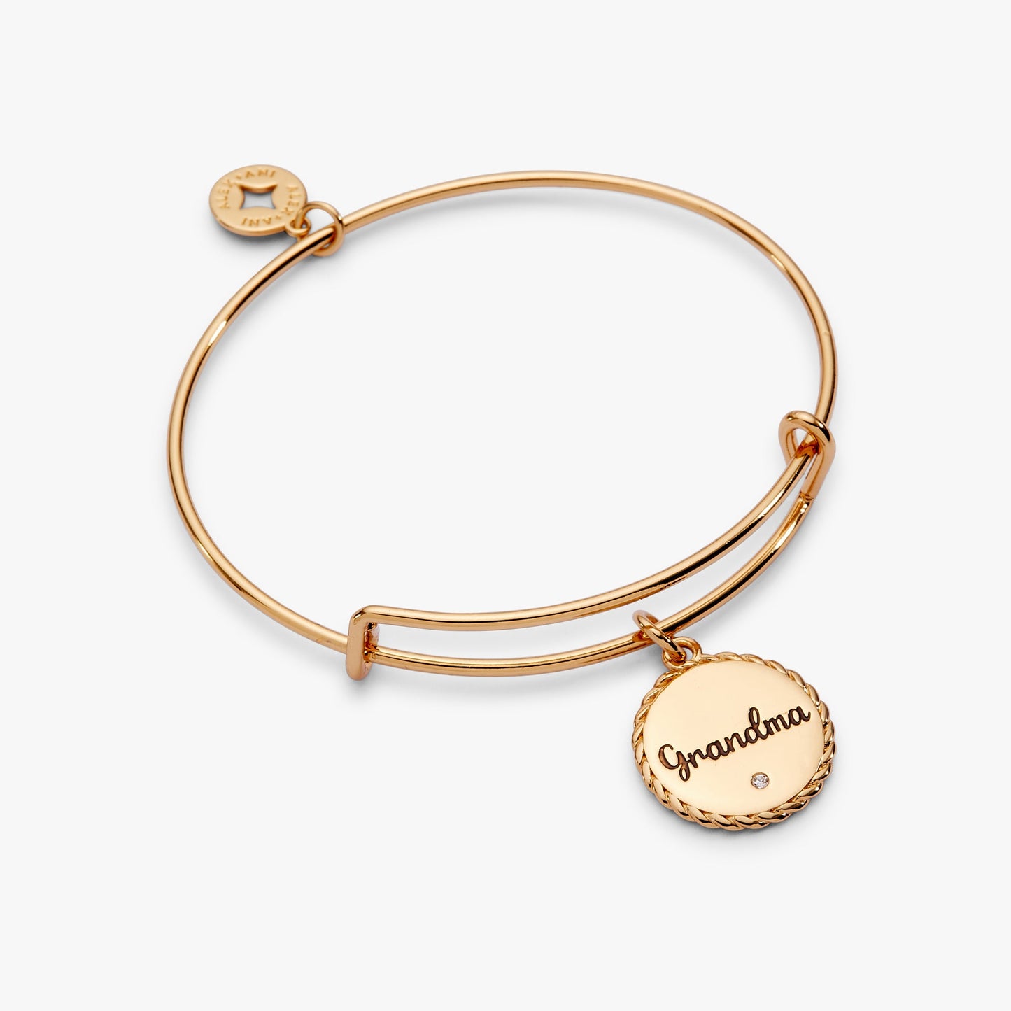 Grandma Charm Bangle Gold