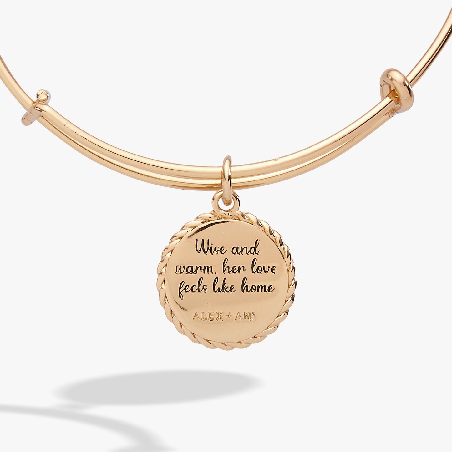 Grandma Charm Bangle Gold