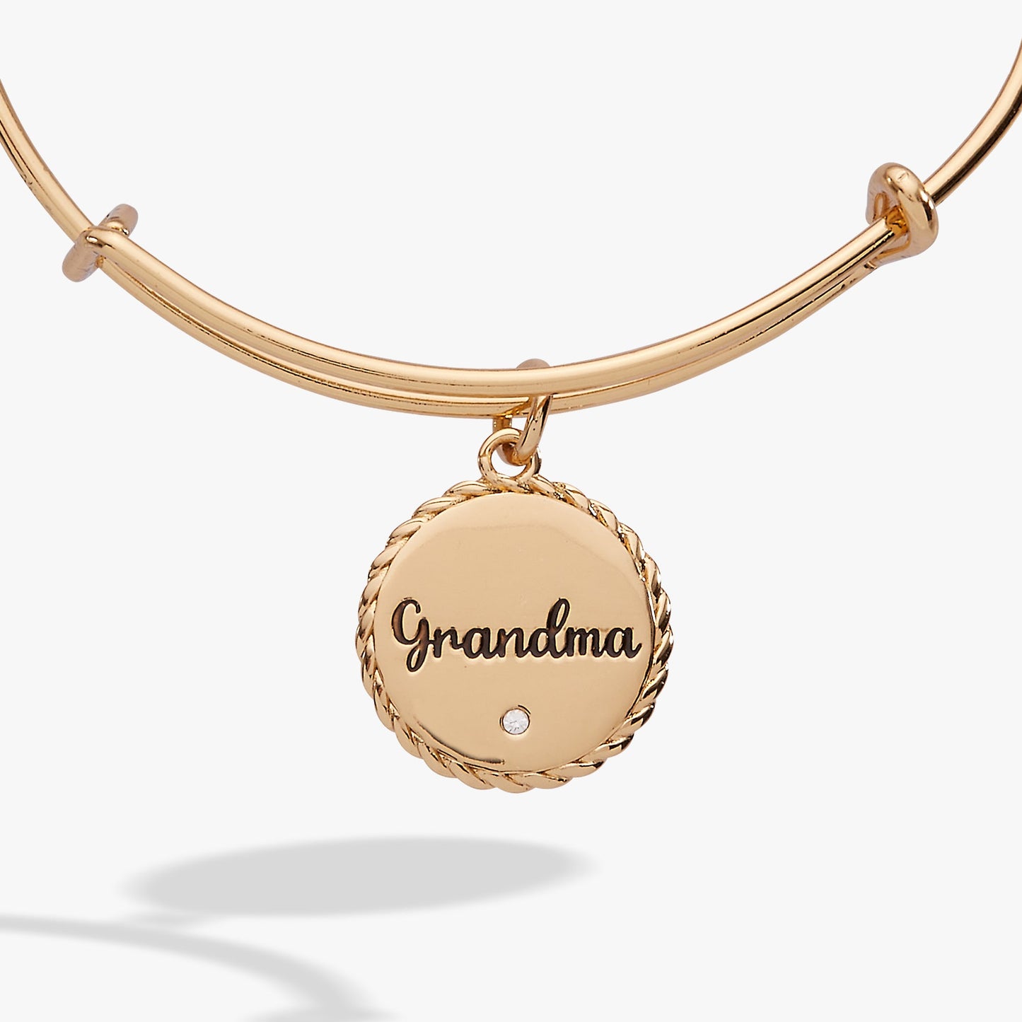 Grandma Charm Bangle Gold