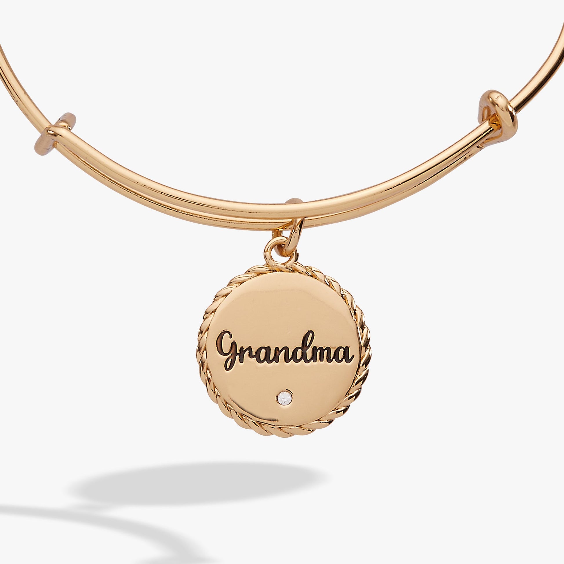 Grandma Charm Bangle Gold