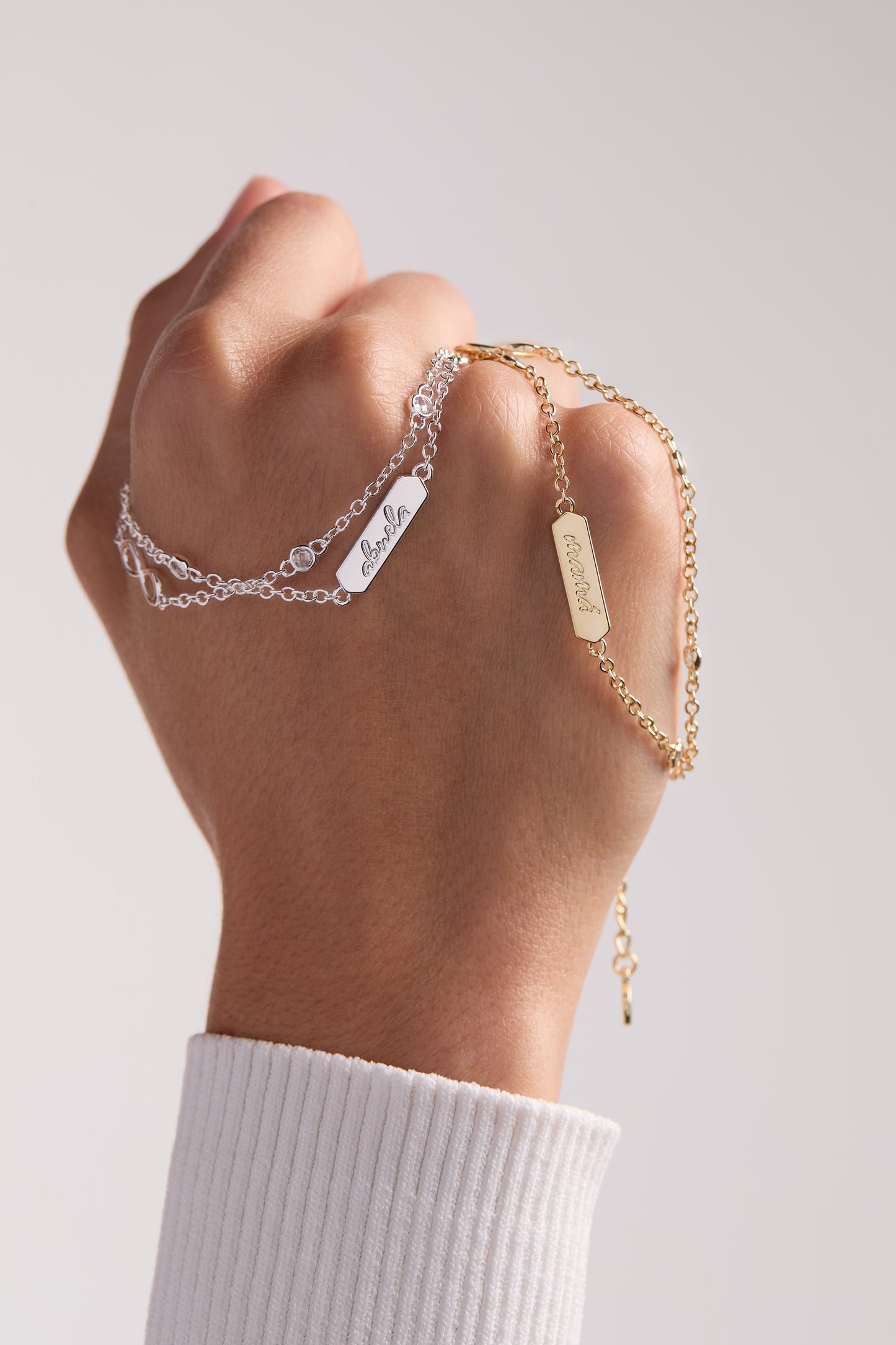Mexico - Abuela Infinity Adjustable Bracelet Gold