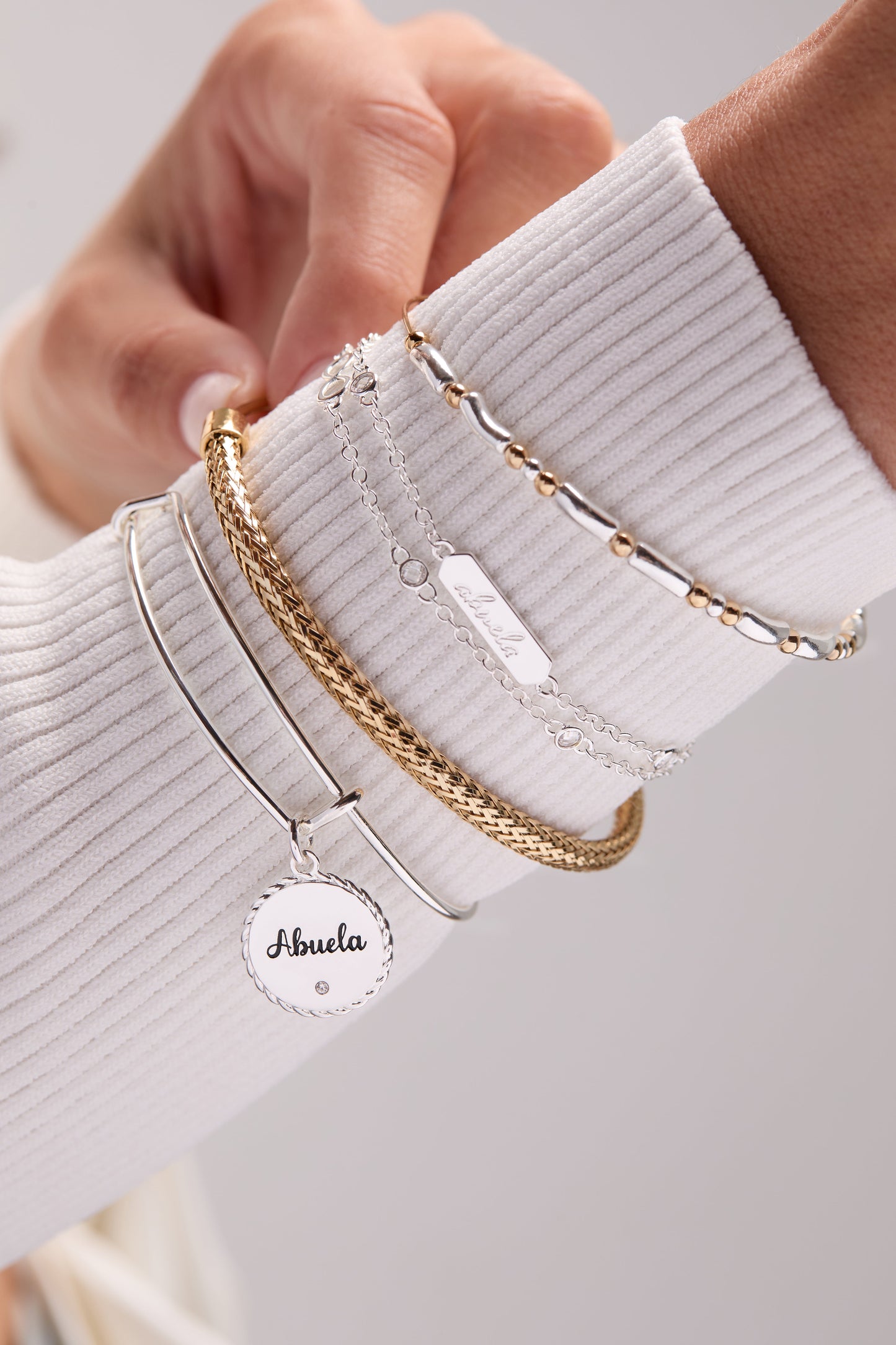 Mexico - Abuela Infinity Adjustable Bracelet Gold