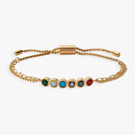 Mother Acrostic Bolo Stainless Steel Gold