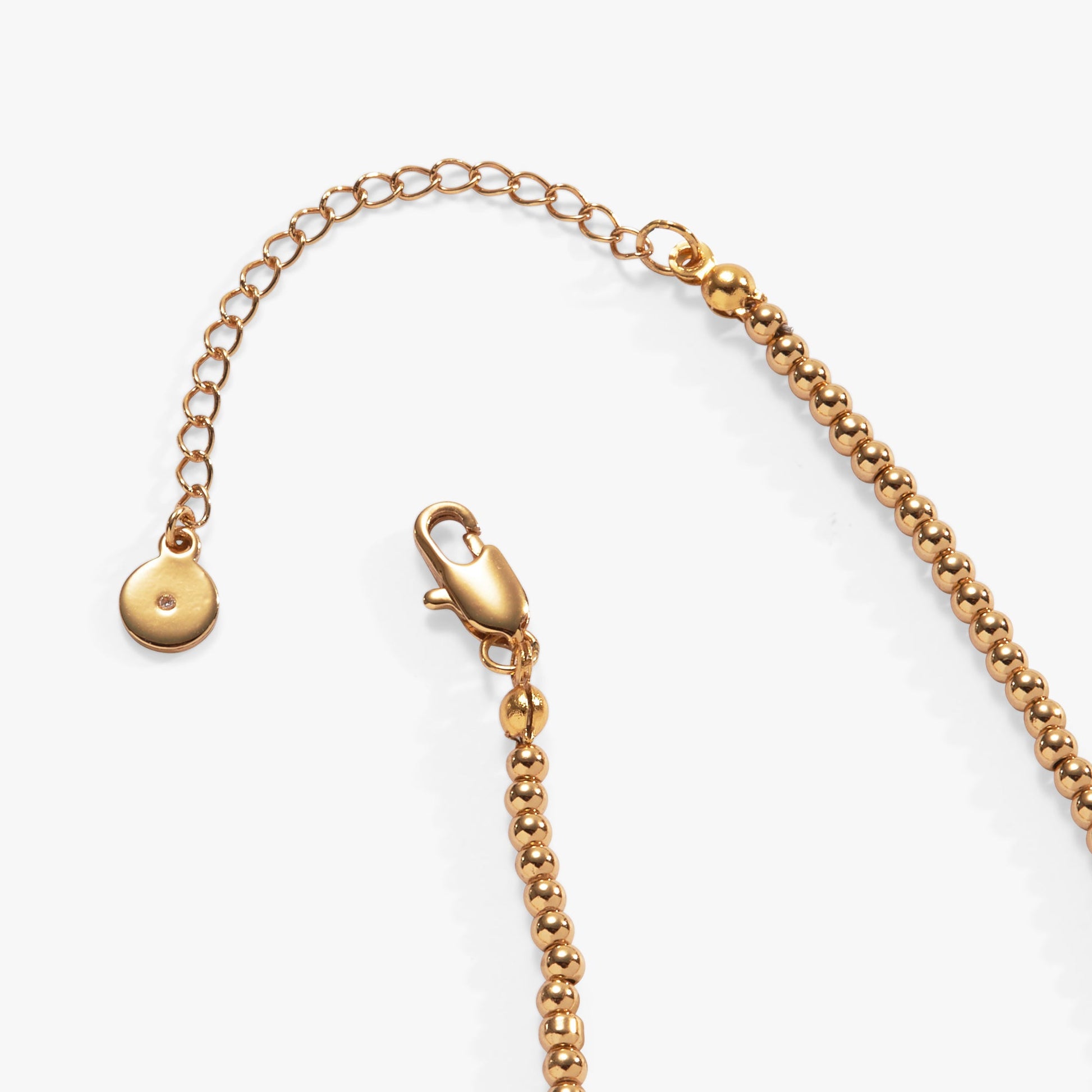 Fresh Orchard Charm Necklace Gold