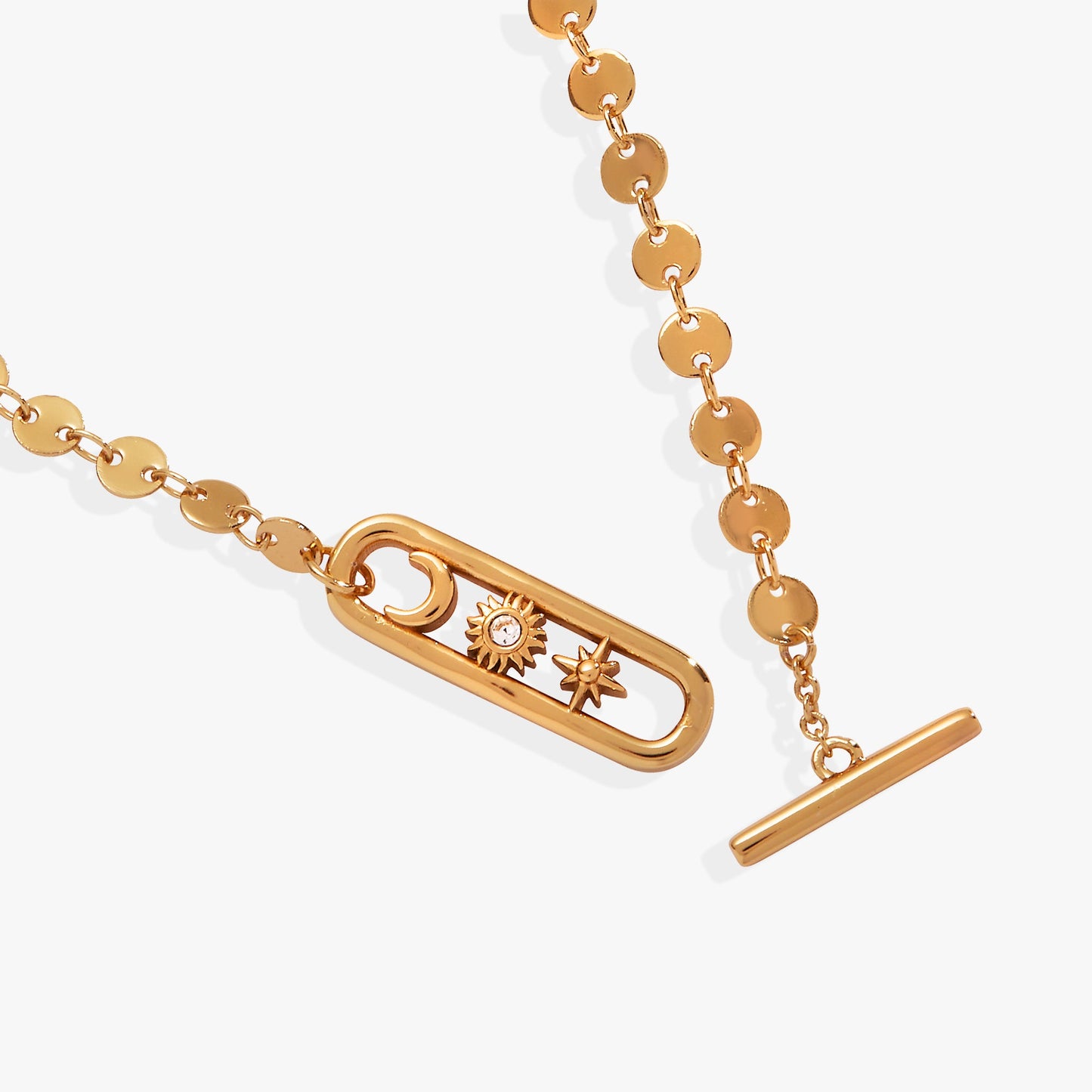 Celestial Toggle Bracelet Gold