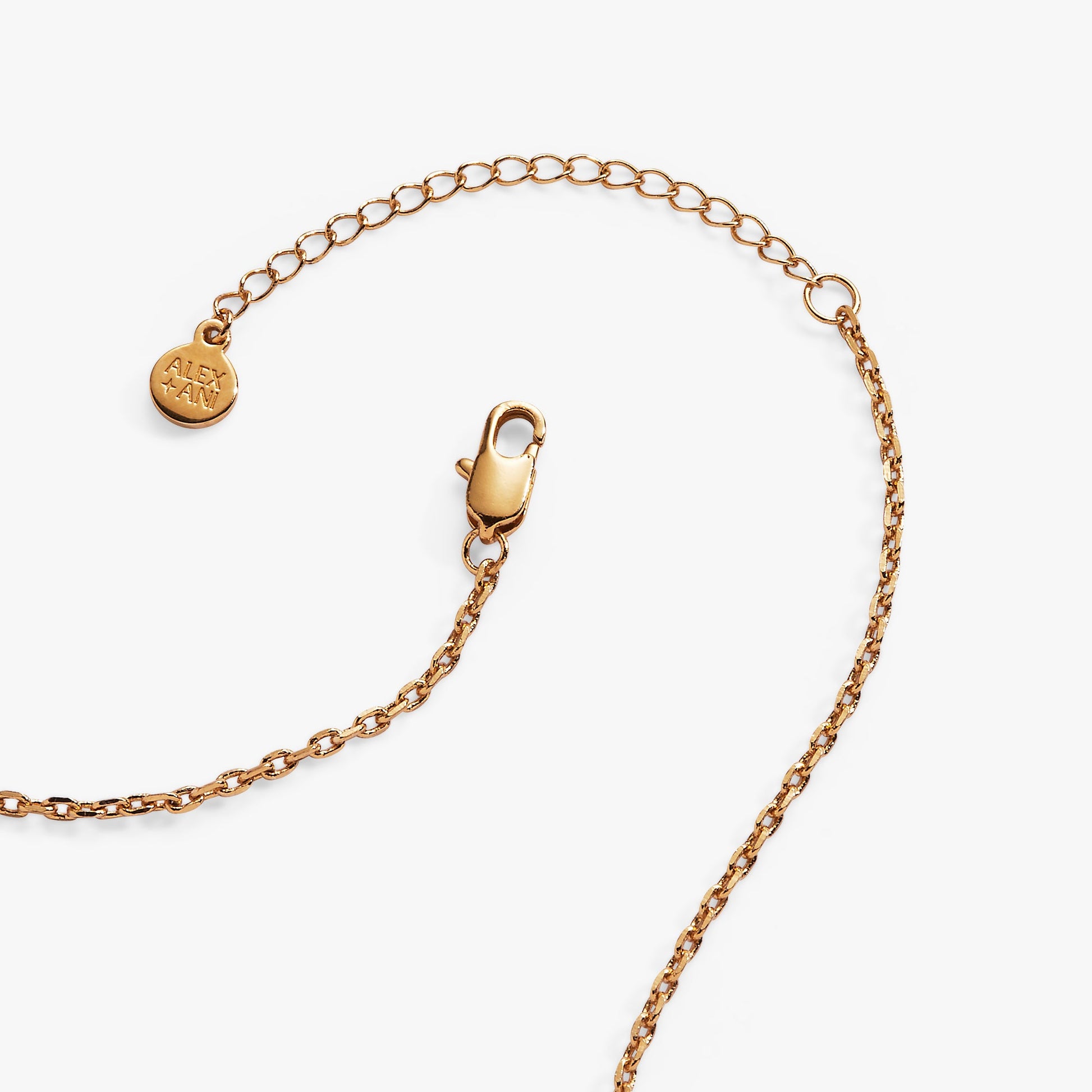 Crystal Chandelier Necklace Gold