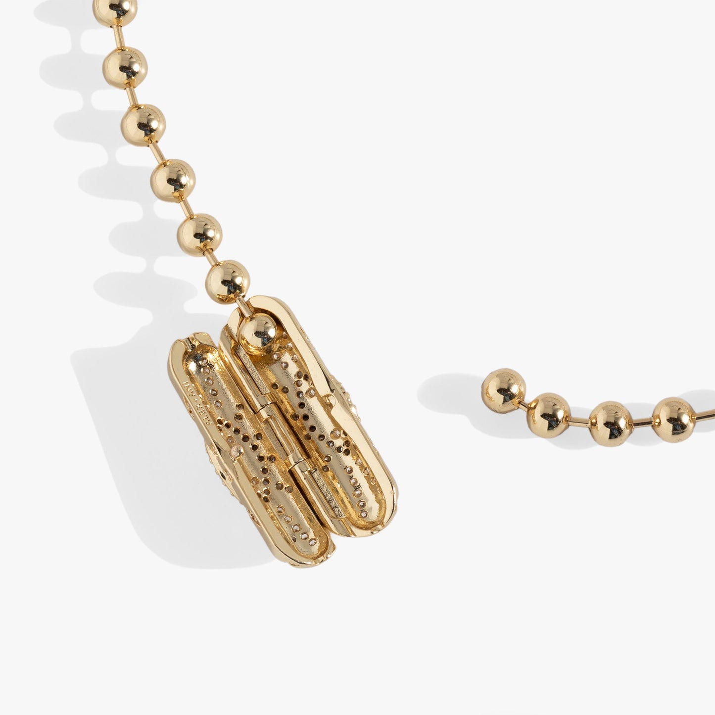 Evil Eye Barrel Closure Bracelet Gold