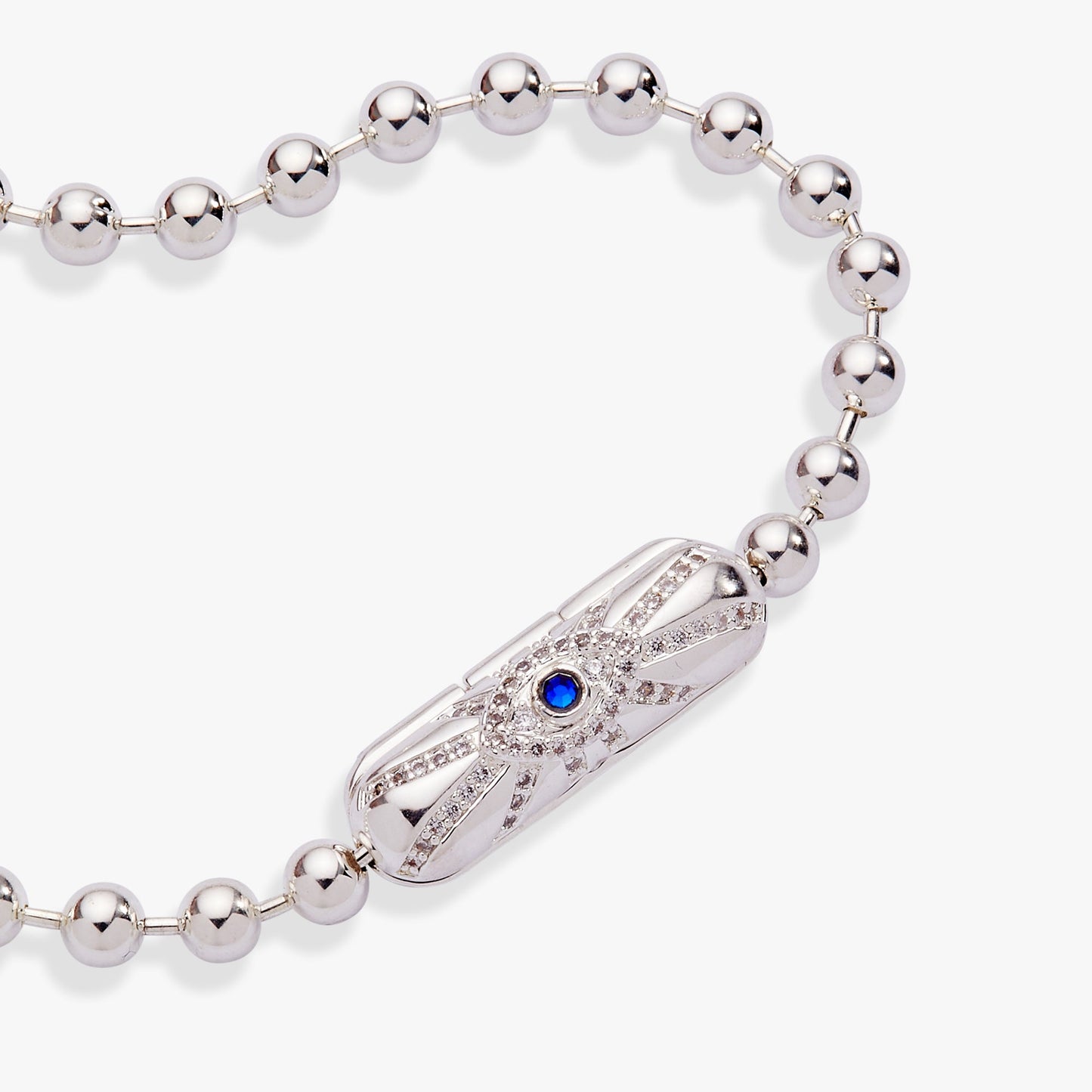 Evil Eye Barrel Closure Bracelet Gold