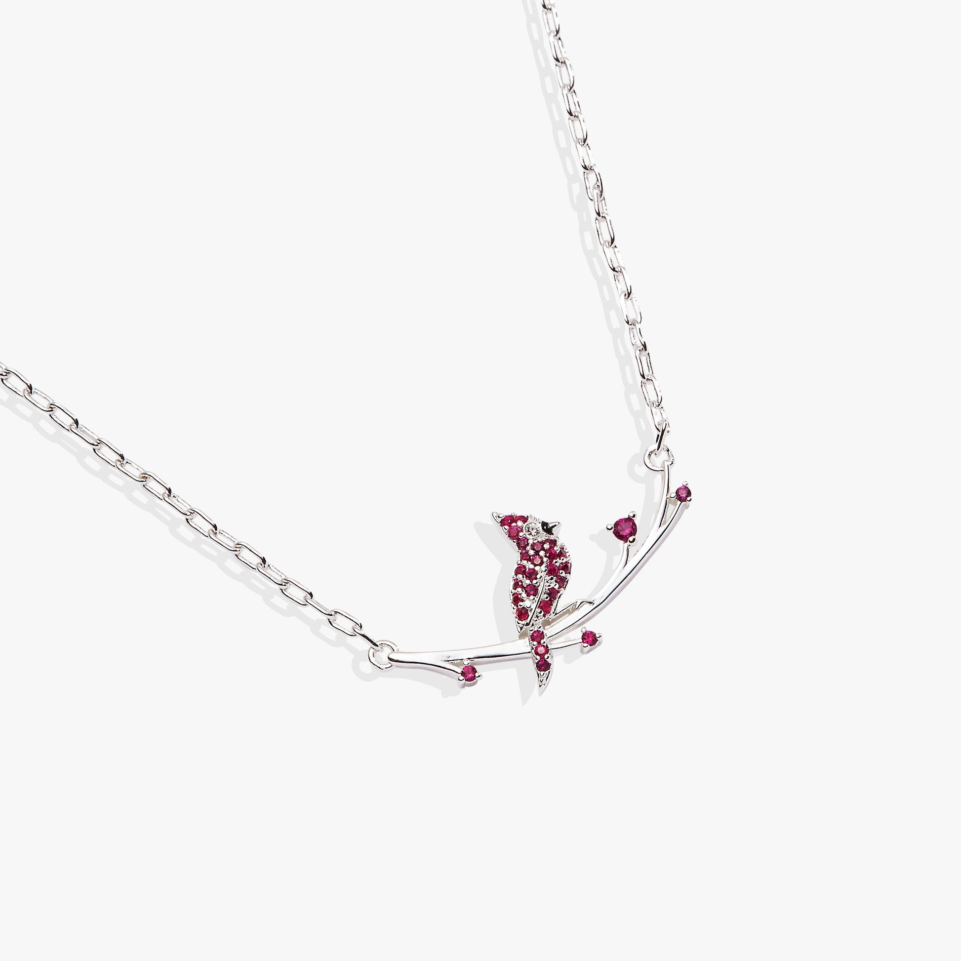 Cardinal Necklace Silver