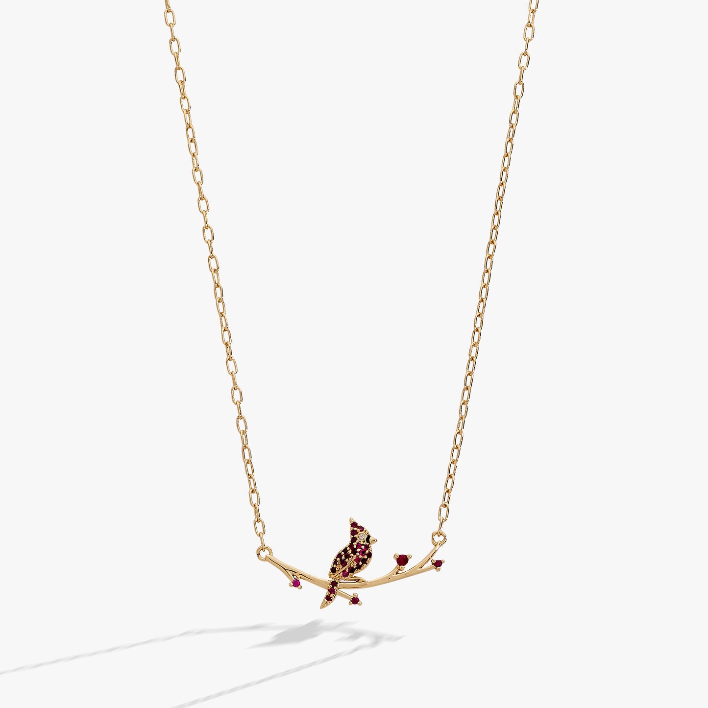 Cardinal Necklace Silver