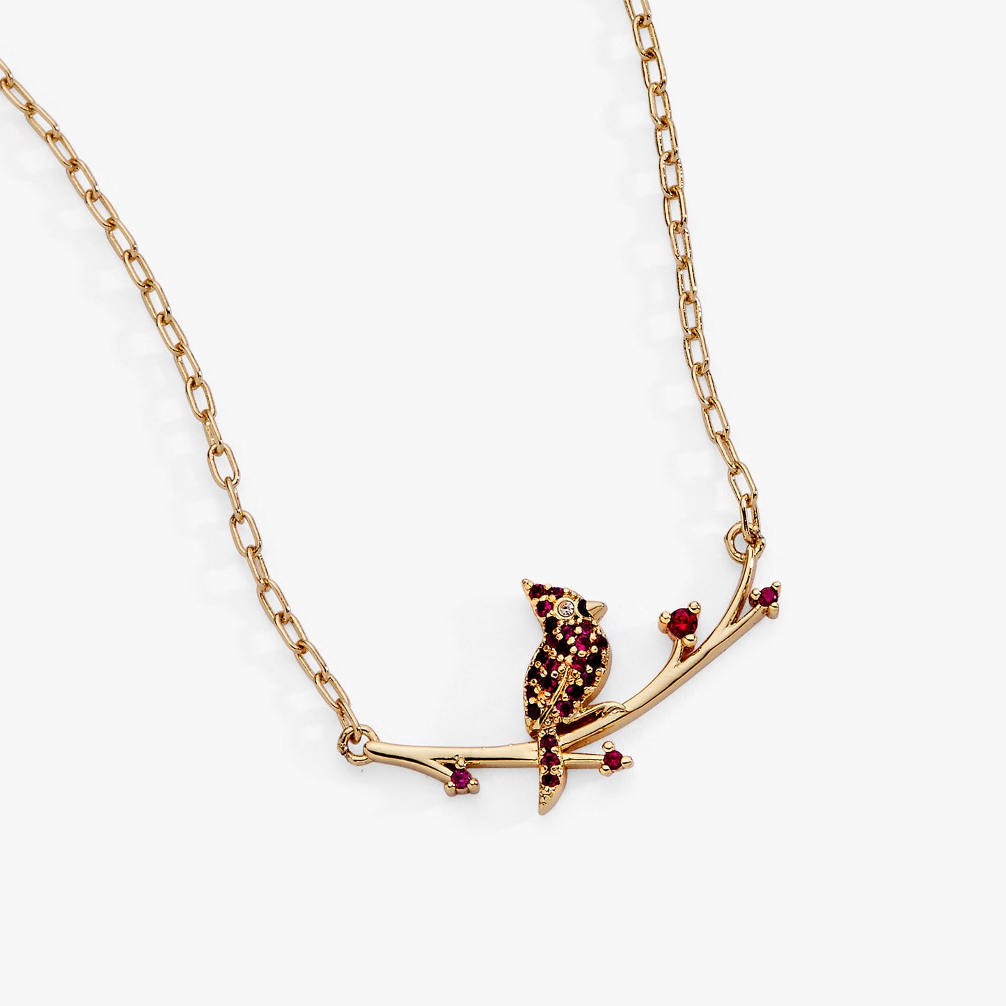 Cardinal Necklace Silver