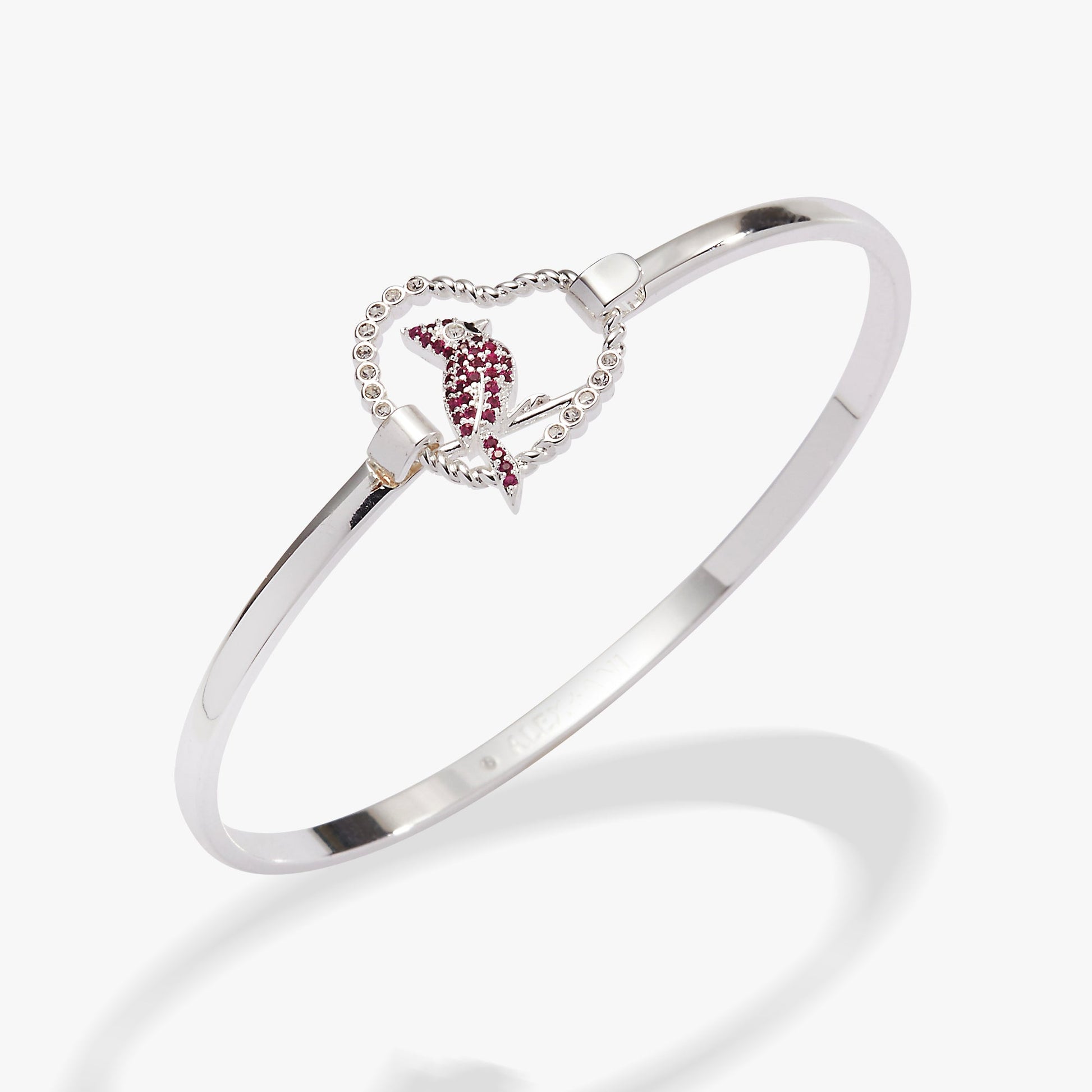 Cardinal Bangle Silver